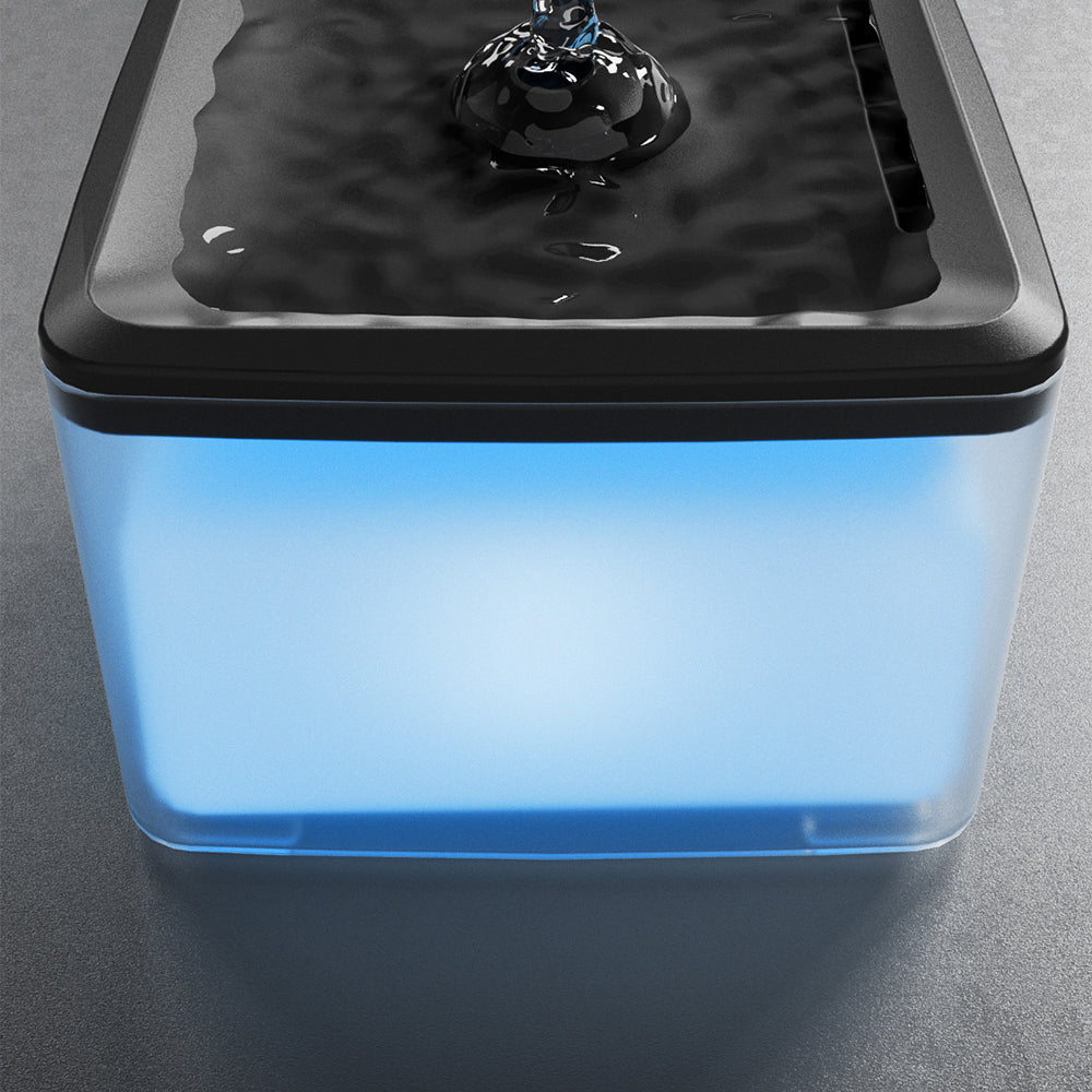 Ultra Silent Pet Water Fountain 3800ML, USB Powered, Easy Clean - Detailed View