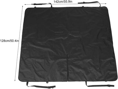 Extra Large Waterproof Dog Car Mat with Handles, Foldable Back Seat Protector - Image 8 of 10