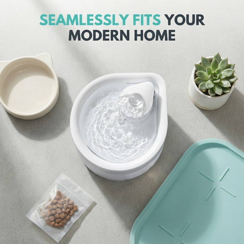 Automatic Pet Water Fountain 2.5L, USB Powered, Circulating Water Bowl - Features and Details