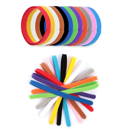 12 Color Whelping Puppy ID Collars, Adjustable Double Sided Pet Bands - Detailed View
