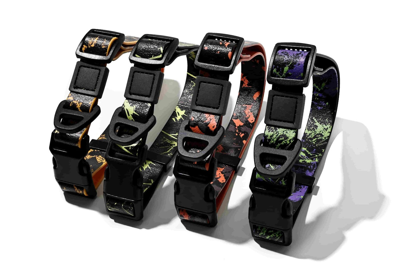 UV Printed Dog Leash and Collar Set, Waterproof PVC, for Small Dogs - Detailed View