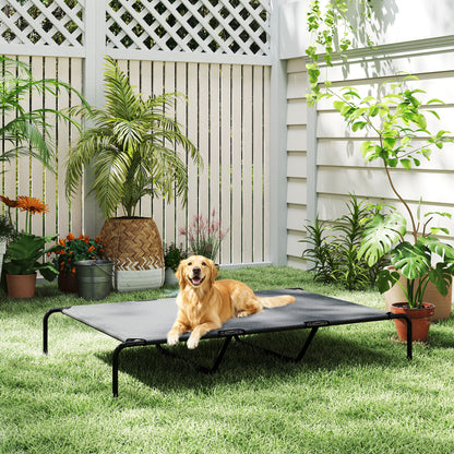 Elevated Dog Bed for Large Breeds, 60 Inch, Gray - Image 7 of 9