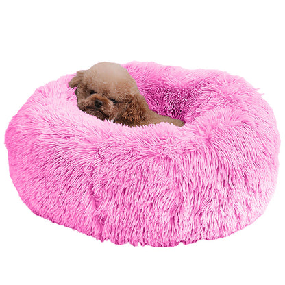 Soft Warm Fleece Pet Bed, Cozy Nest Sofa Cushion for Dogs and Cats - Image 9 of 13
