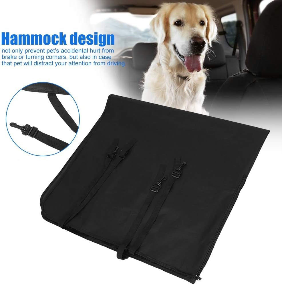 Extra Large Waterproof Dog Car Mat with Handles, Foldable Back Seat Protector - Image 6 of 10