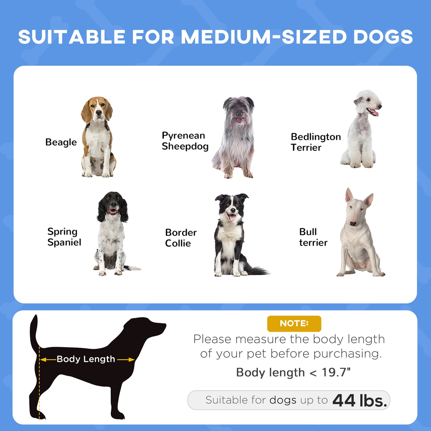 Elevated Dog Bed 30 Inch with UV Protection Canopy, Dark Blue - Features and Details