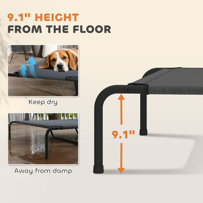 Elevated Dog Bed for Large Breeds, 60 Inch, Gray - Image 8 of 9