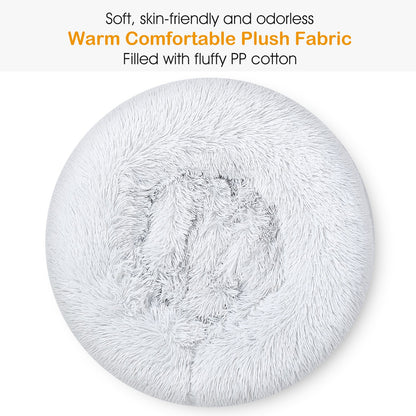 Soft Warm Fleece Pet Bed, Cozy Nest Sofa Cushion for Dogs and Cats - Image 6 of 13