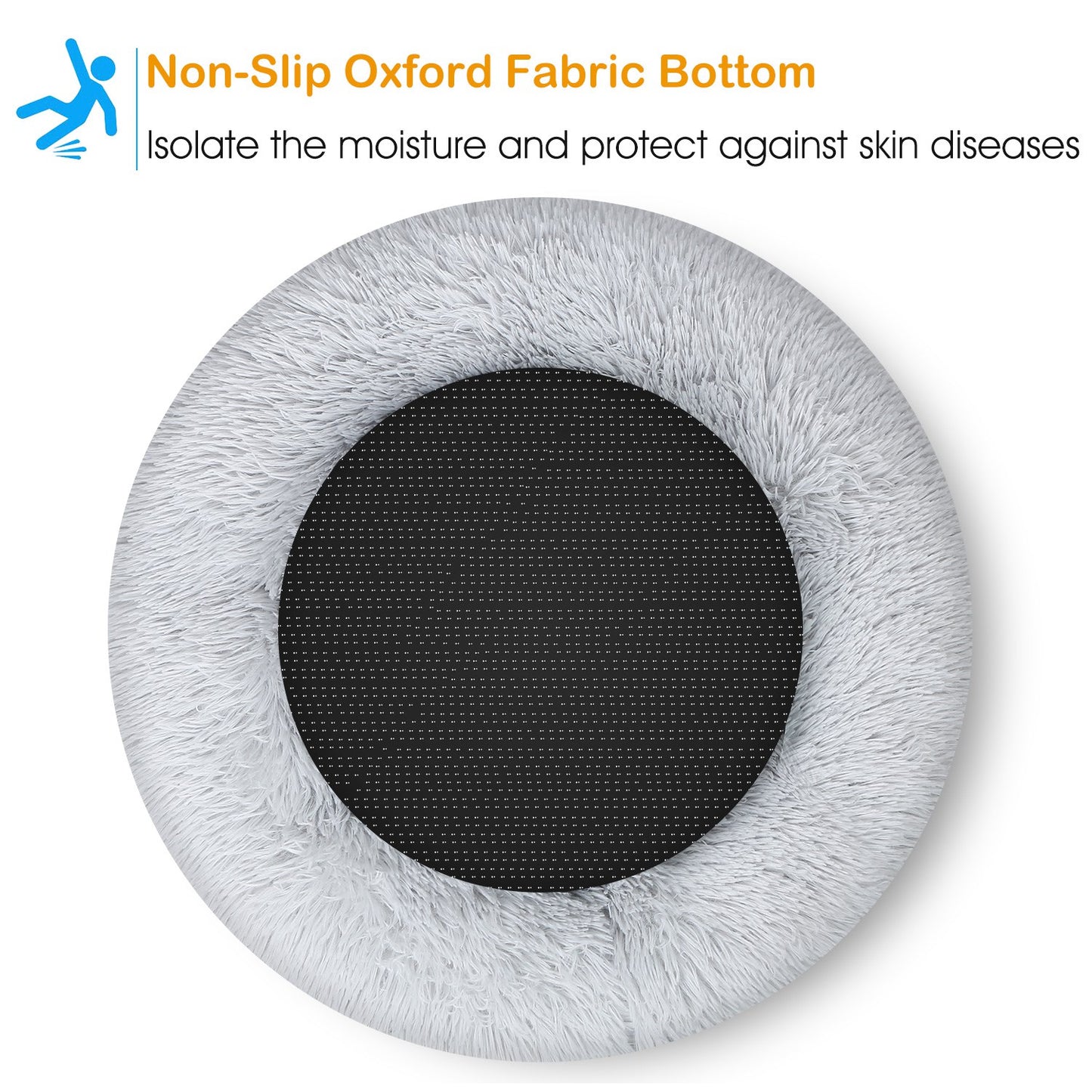 Soft Warm Fleece Pet Bed, Cozy Nest Sofa Cushion for Dogs and Cats - Features and Details