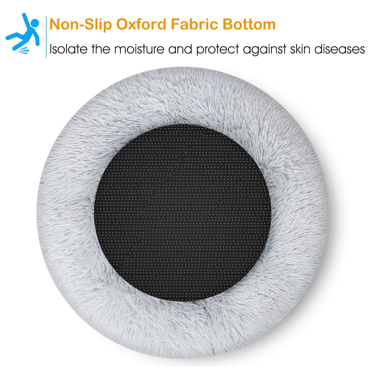 Soft Warm Fleece Pet Bed, Cozy Nest Sofa Cushion for Dogs and Cats - Features and Details