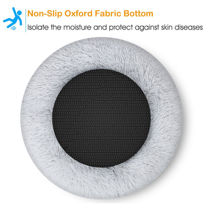 Soft Warm Fleece Pet Bed, Cozy Nest Sofa Cushion for Dogs and Cats - Features and Details
