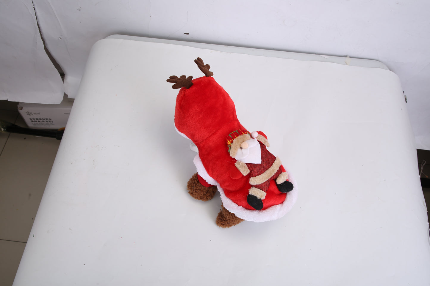 Pet Christmas Costume, Santa Claus Reindeer Outfit for Small and Medium Dogs and Cats - Image 7 of 10