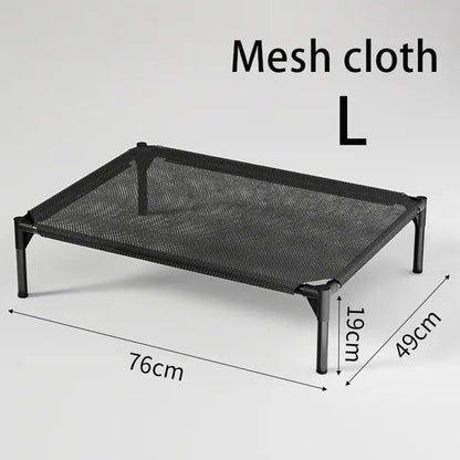 Foldable Waterproof Pet Sleeping Mat for Cats and Dogs, All Season - Side Angle