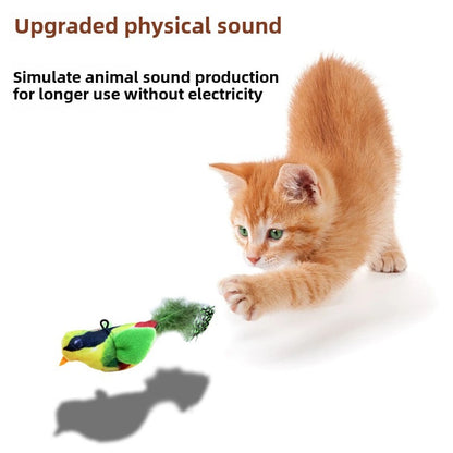 Squeaky Bird Pet Toy, Safe and Durable, Anxiety Relief for All Pets - Detailed View
