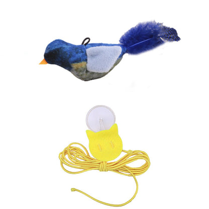 Squeaky Bird Pet Toy, Safe and Durable, Anxiety Relief for All Pets - Features and Details