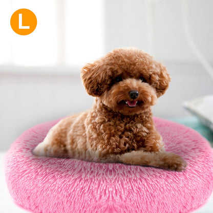 Soft Warm Fleece Pet Bed, Cozy Nest Sofa Cushion for Dogs and Cats - Image 13 of 13