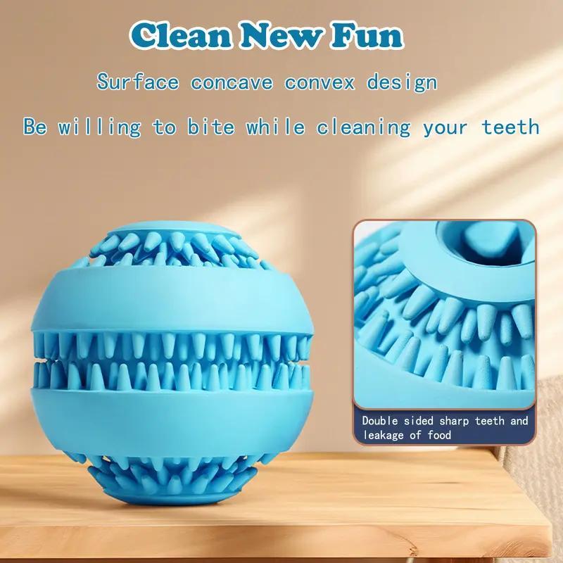 Interactive Dog Treat Ball, Chewing Toy for Small and Medium Dogs - Image 11 of 11