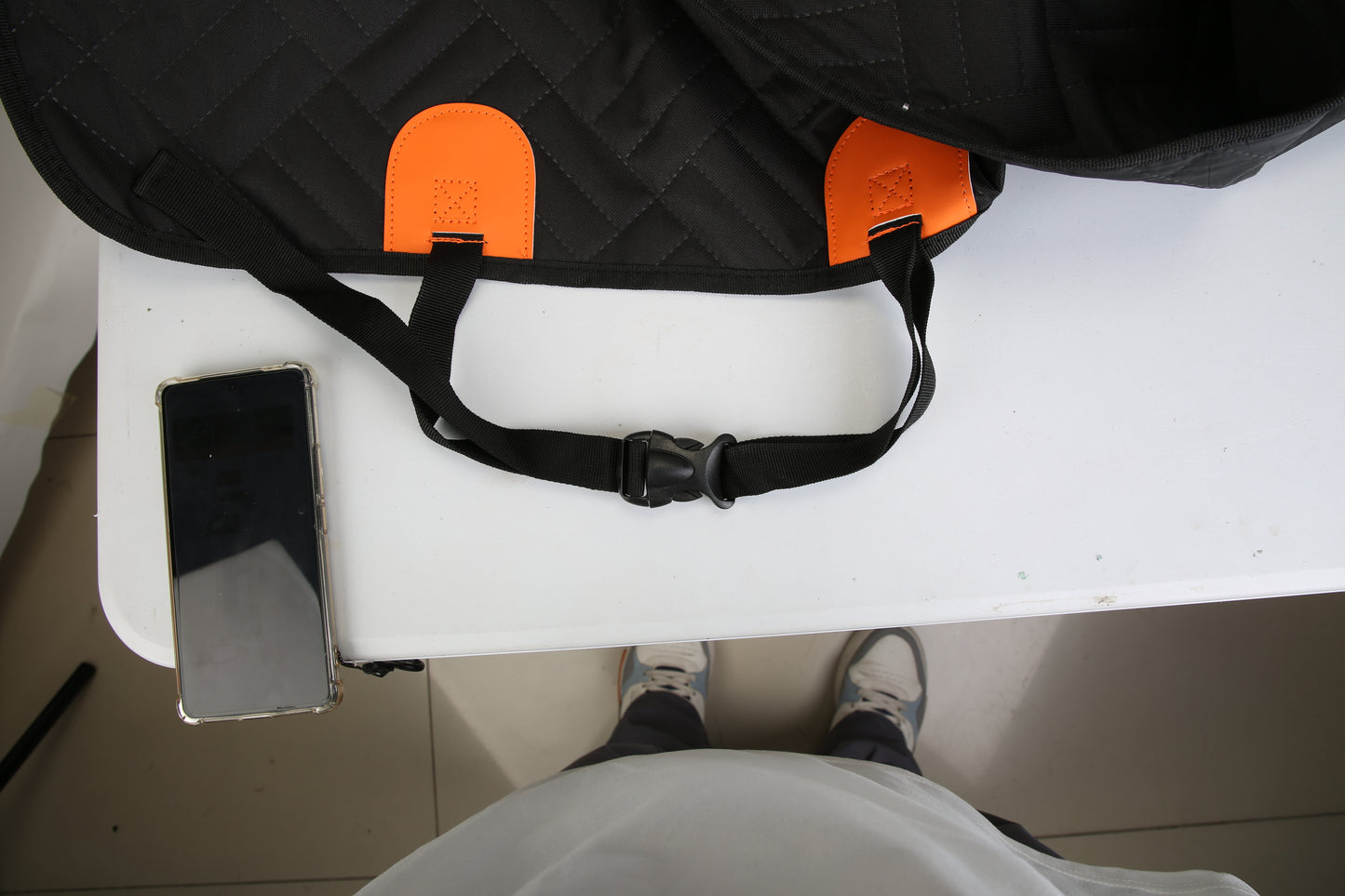 Waterproof Dog Car Seat Cover for Back Seat with Mesh Window and Storage - Image 6 of 11