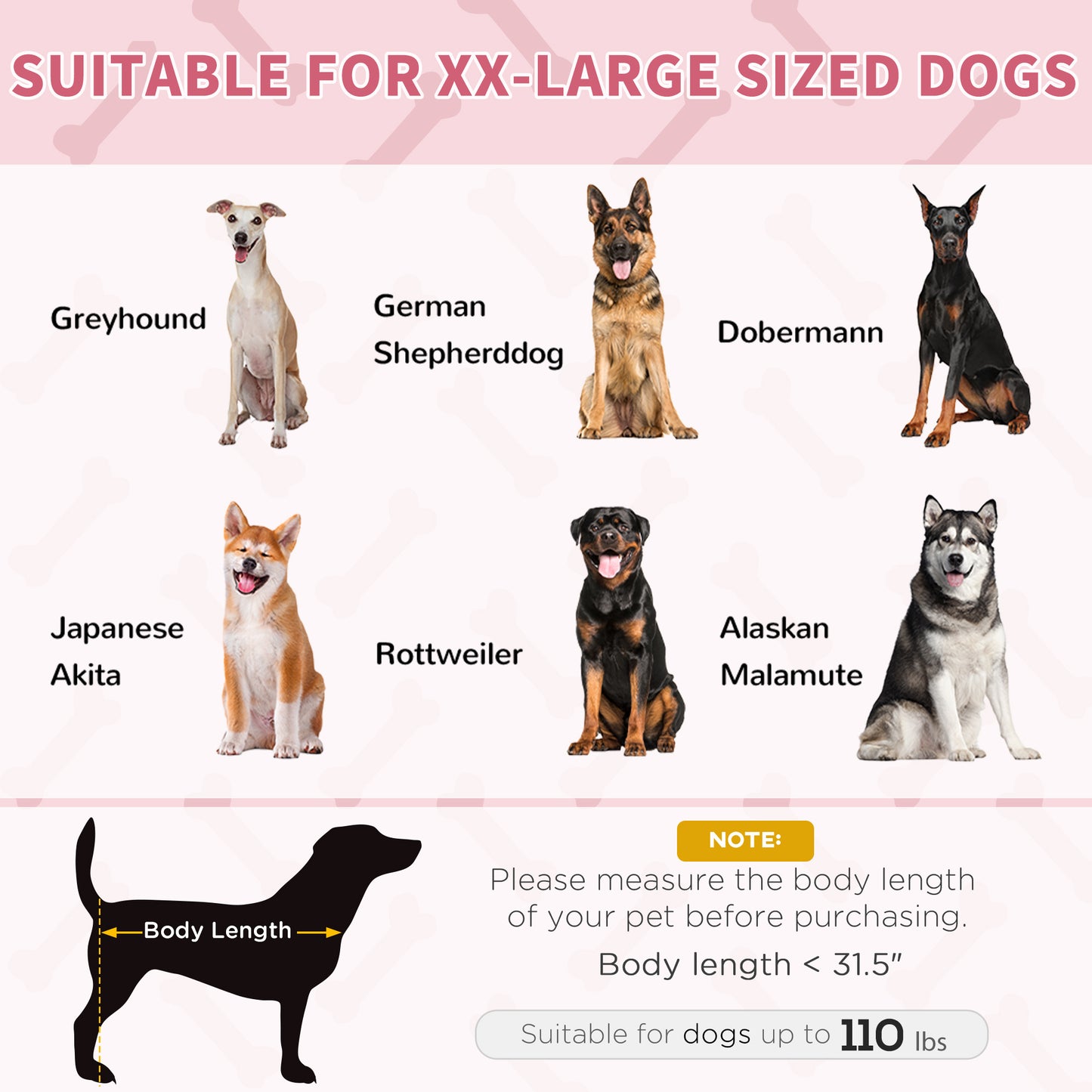 XL Elevated Dog Bed with Carry Bag, Metal Frame, Breathable Mesh, Red - Image 6 of 9