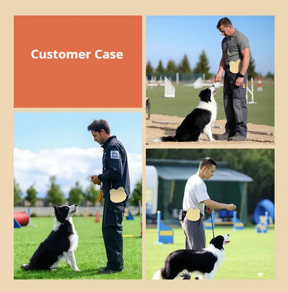 Silicone Dog Treat Pouch with Hanging Buckle, Food Grade Training Bag - Features and Details