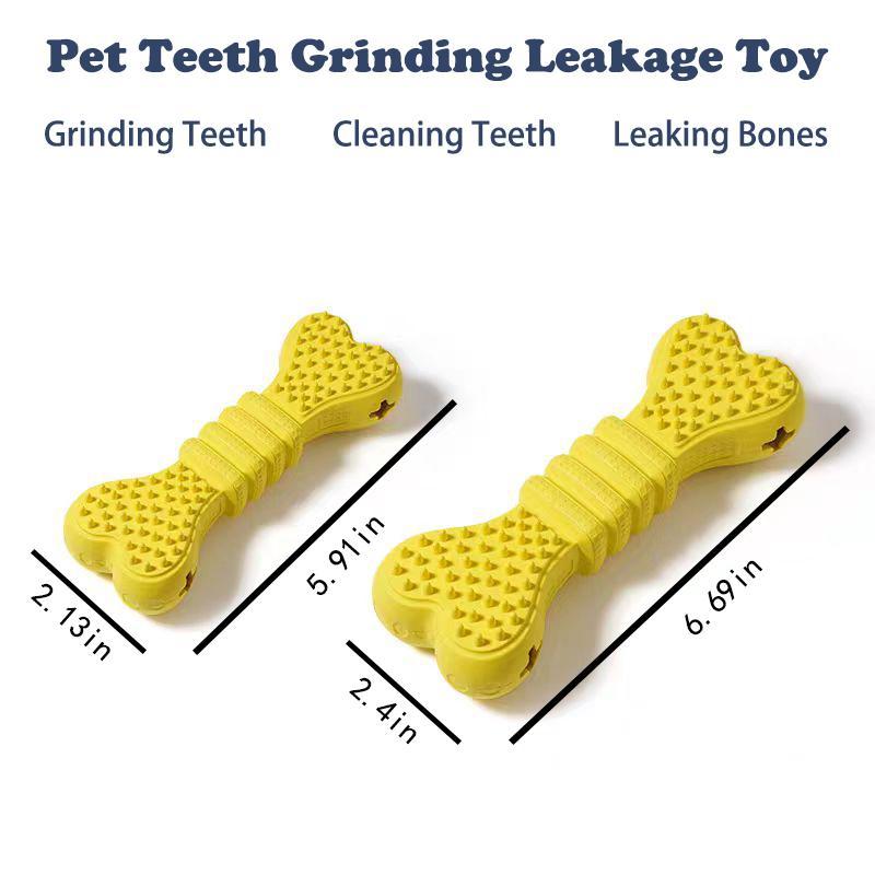 Dog Dental Chew Stick 2 Pack, Toothbrush Toy for All Sizes - Size Reference