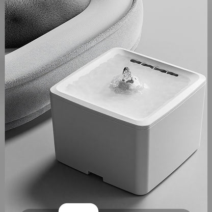 Ultra Silent Pet Water Fountain 3800ML, USB Powered, Easy Clean - Size Reference