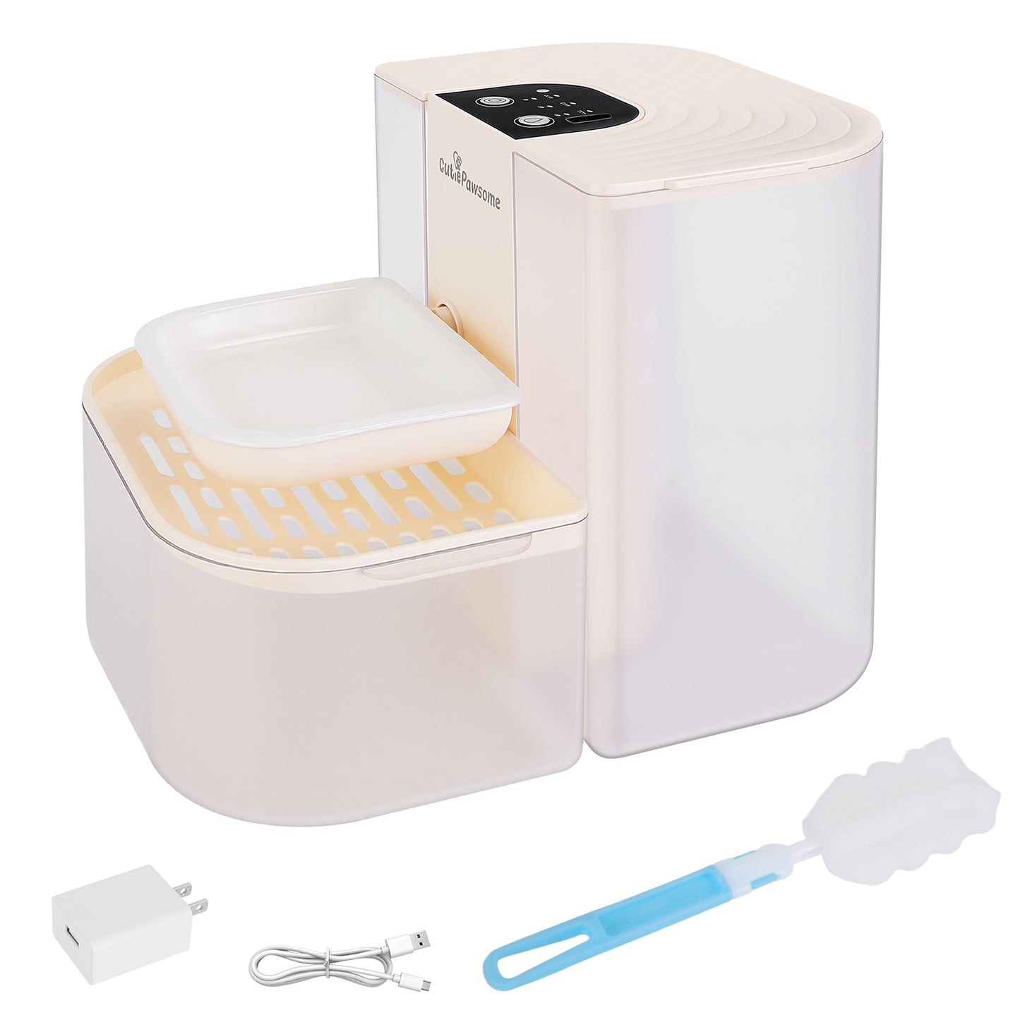 Smart Pet Water Fountain 4.5L, Cordless Rechargeable with Remote Control - Image 10 of 10